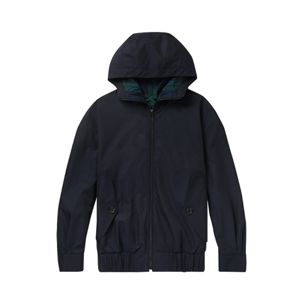 Burberry 博柏利 纯色棉质连帽夹克 男女同款 80008561
