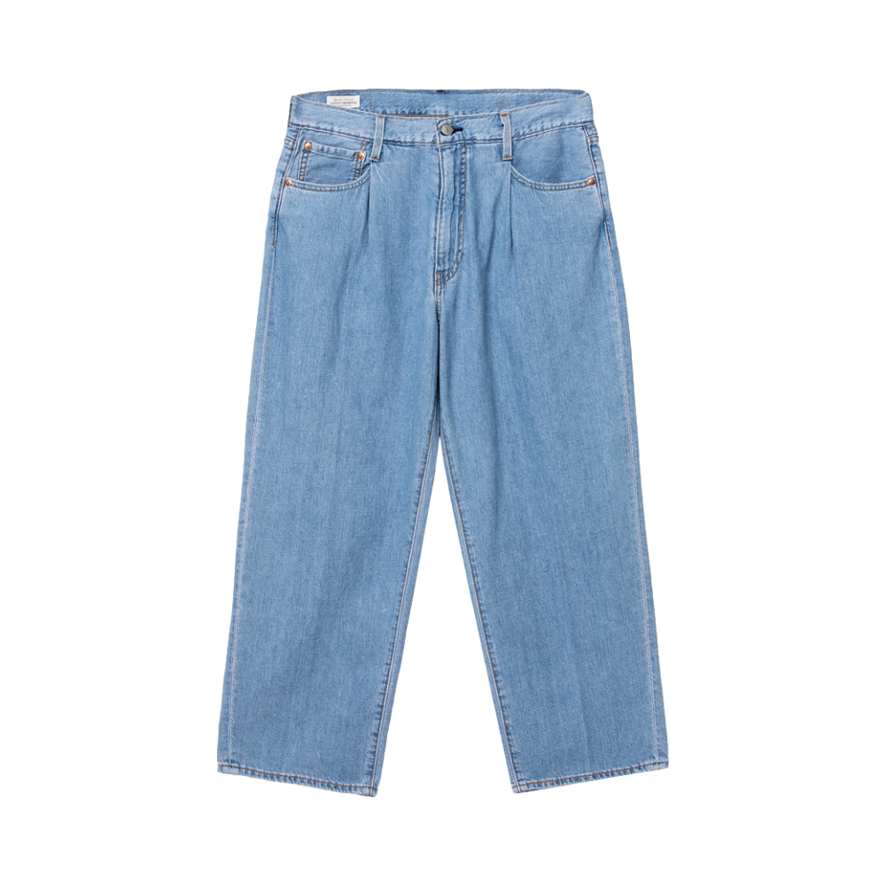 Levi's 中腰宽松直筒九分牛仔裤 39957-0006