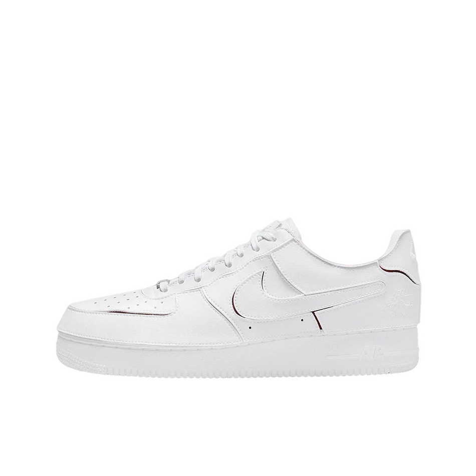 推荐商品：Nike Air Force 1 空军一号 板鞋 轻便舒适百搭耐磨防滑复古 魔术贴/白色/红色