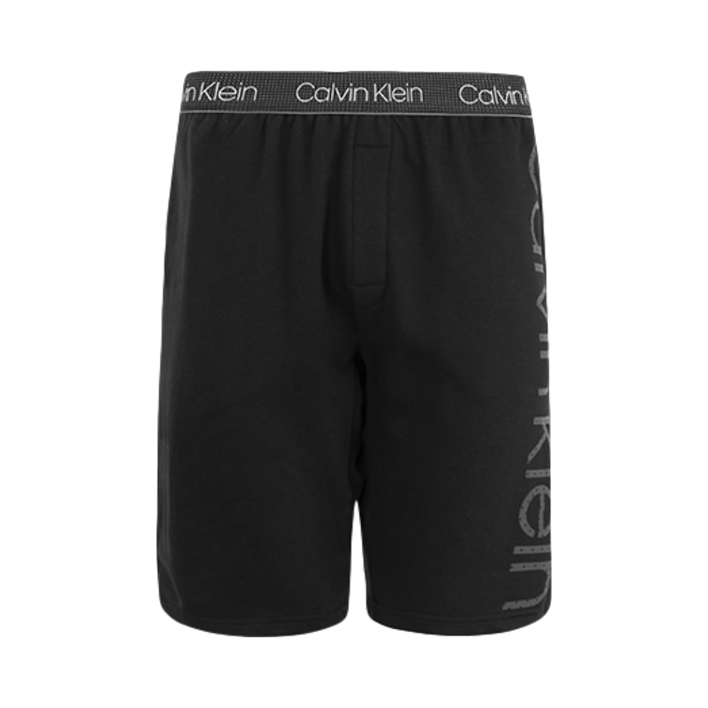 Calvin Klein 循环Logo罗纹短裤 男女同款 NM2035
