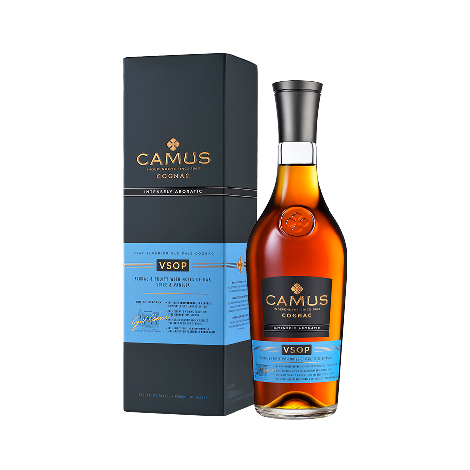 推荐商品：Camus/卡慕 经典VSOP 白兰地 40%vol进口 1000ml