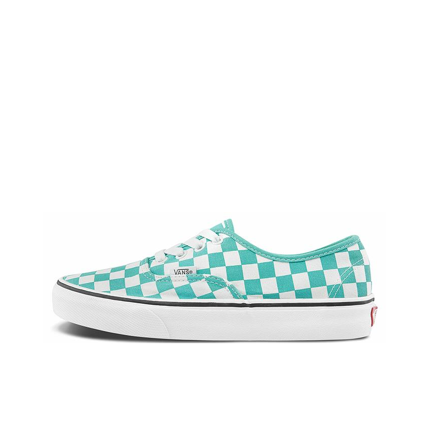 推荐商品：Vans/范斯 Authentic 潮流休闲 轻便舒适 防滑耐磨 百搭运动 复古 板鞋 薄荷绿棋盘格