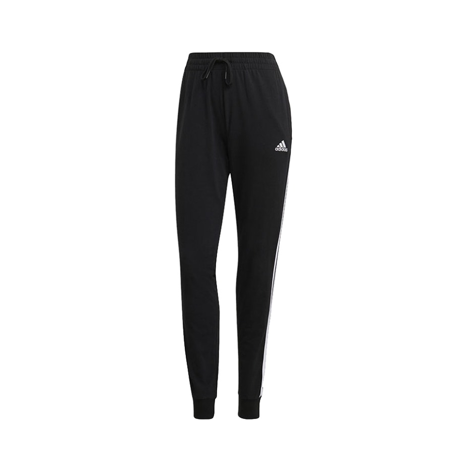 adidas 束脚修身三条纹收口长裤 女装 GM5542