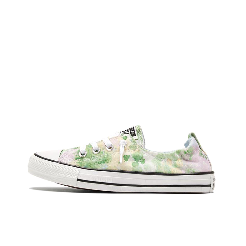 推荐商品：Converse/匡威 Chuck Taylor All Star Shoreline 帆布鞋 休闲百搭舒适轻便防滑耐磨减震透气圆头一脚蹬芭蕾风 浅绿色