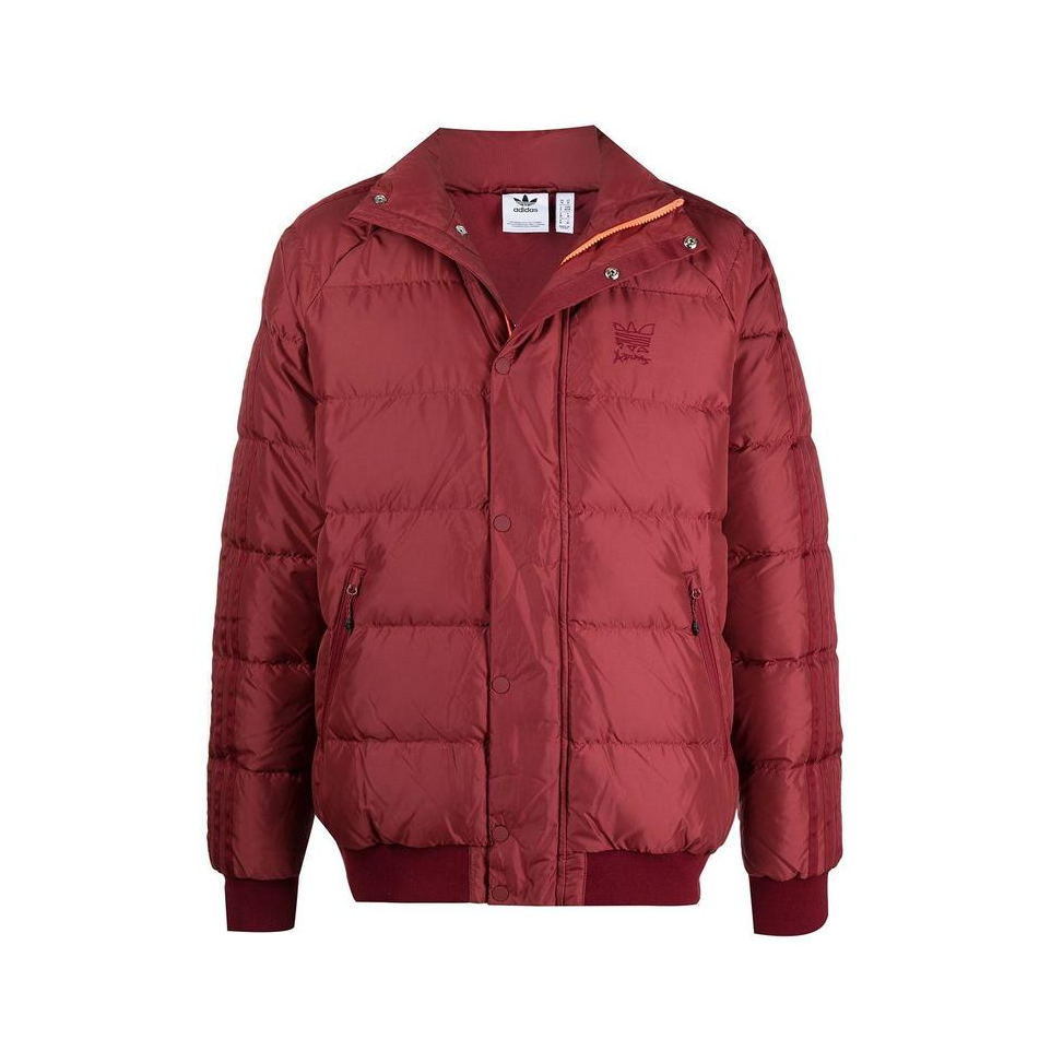 adidas Jonah Hill绗缝纯色印花立领夹克 GL5374