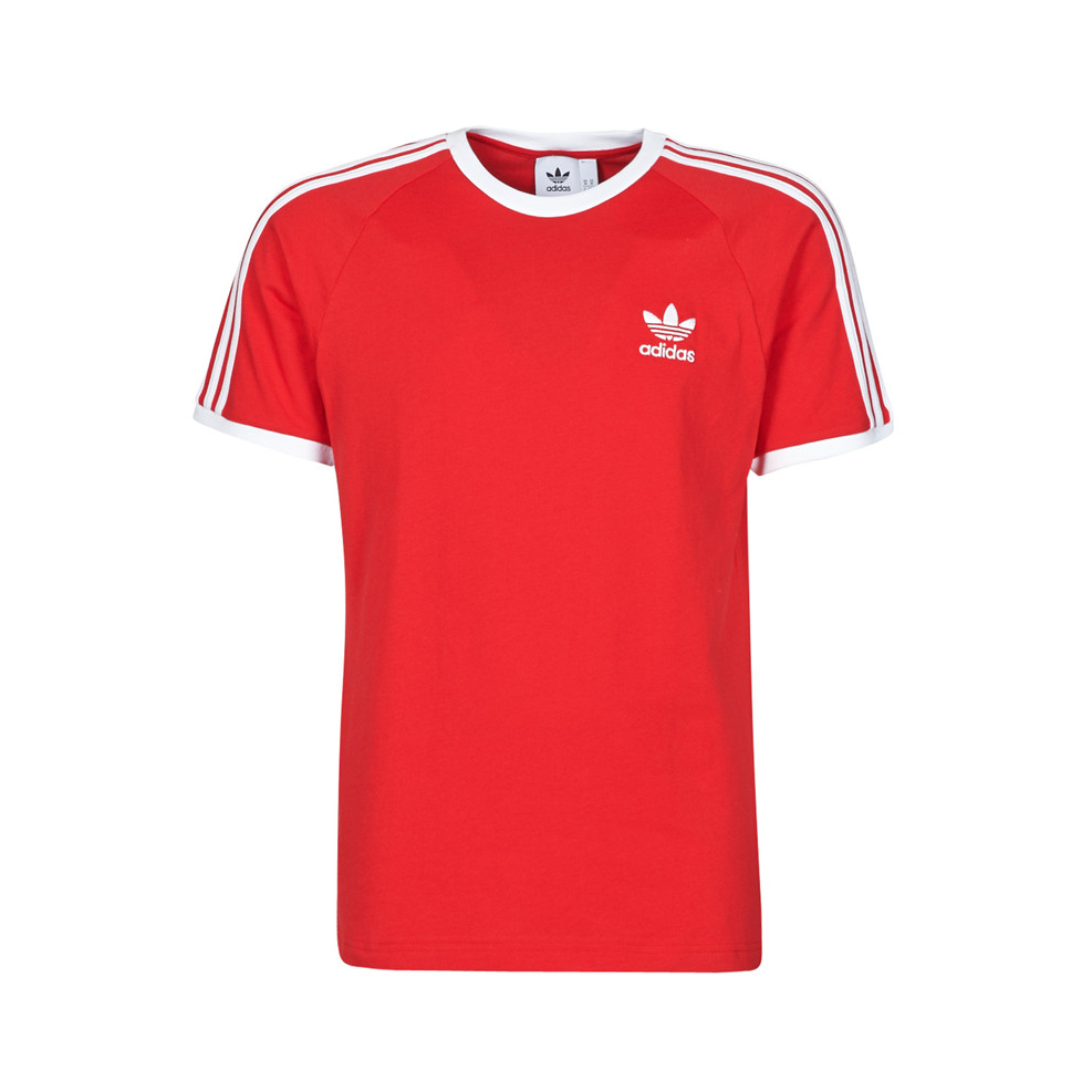adidas Originals 复古三条纹圆领透气短袖T恤GN3502