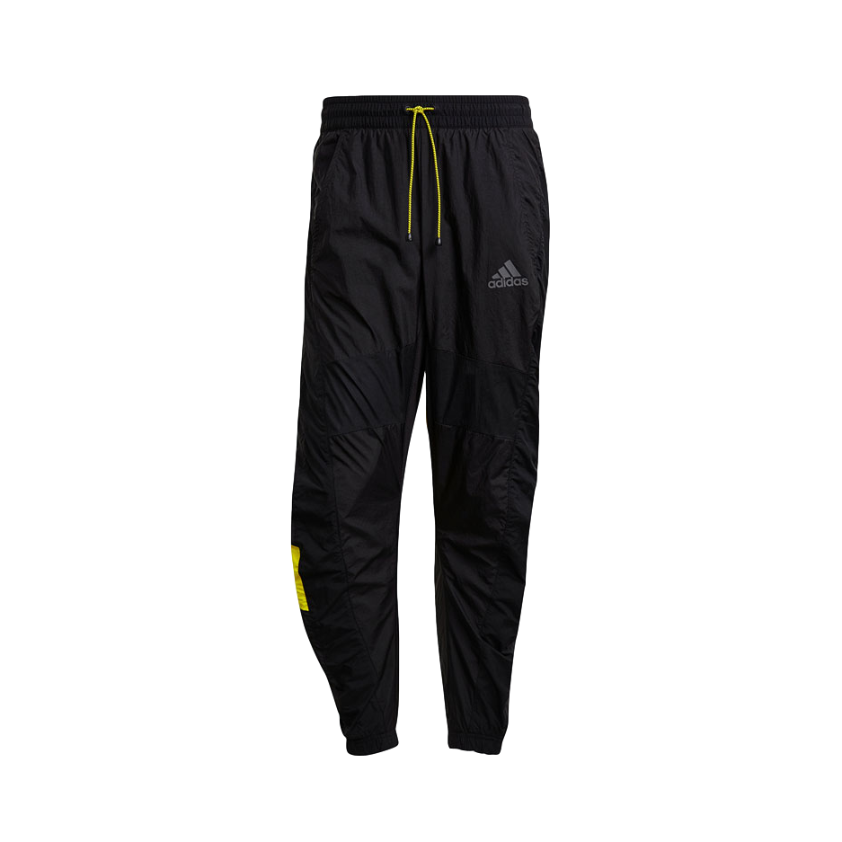 adidas 休闲束脚运动型格长裤 GQ1197