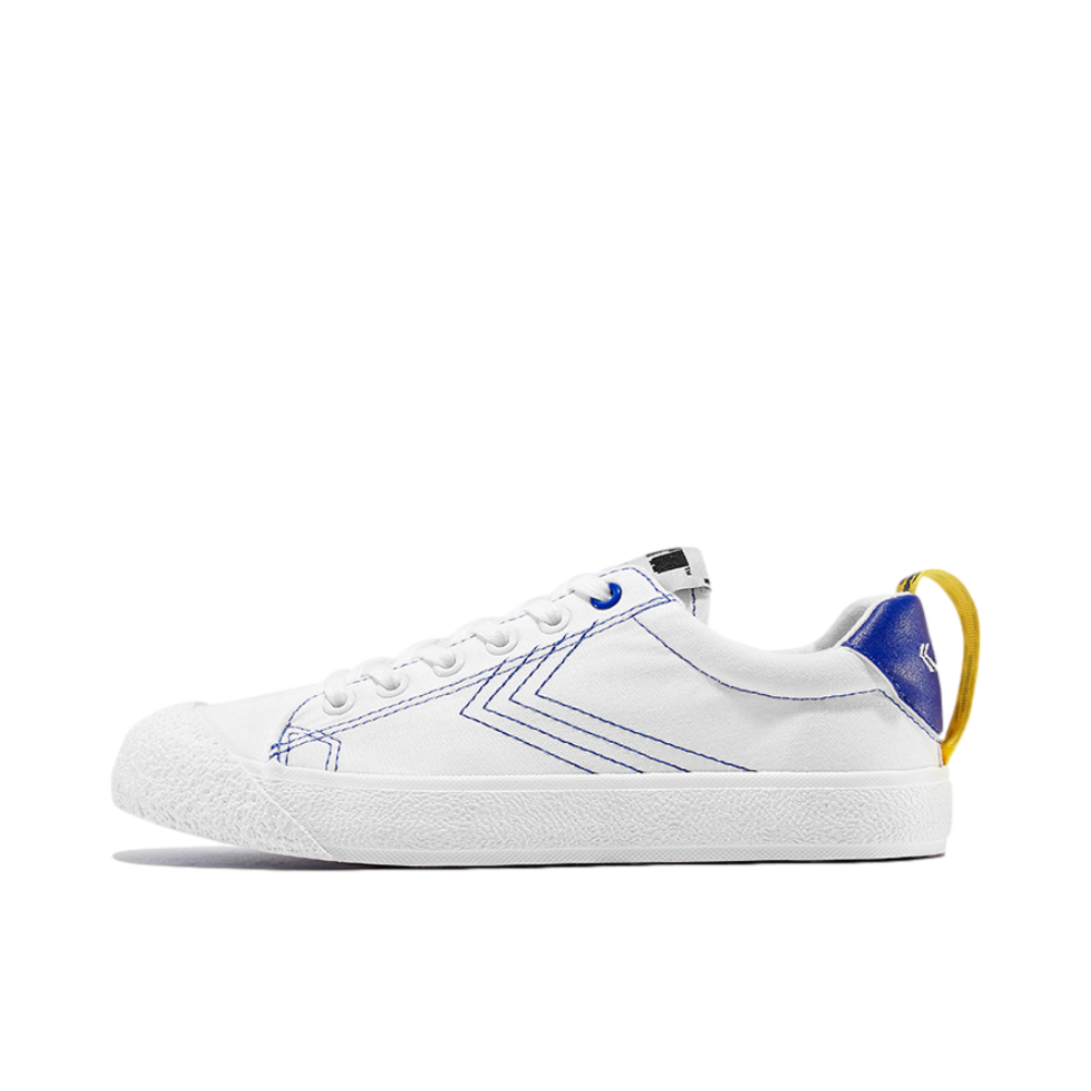 推荐商品：Feiyue/飞跃 帆布鞋 0066 白蓝黄
