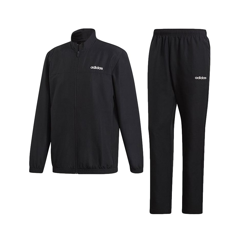 adidas 训练立领夹克直筒长裤运动套装 DV2461