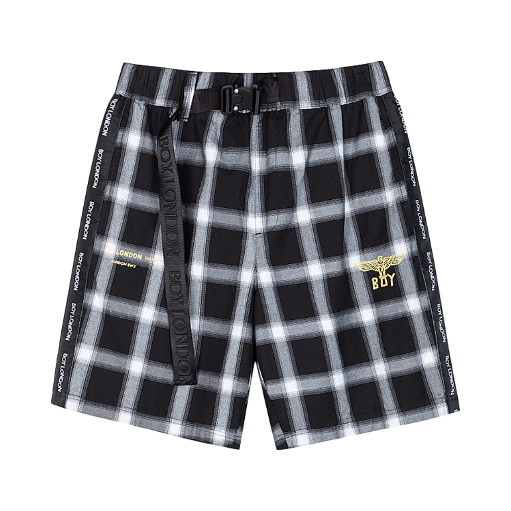 Boy London 老鹰LOGO立体胶情侣梭织短裤 男女同款 B212NE602702