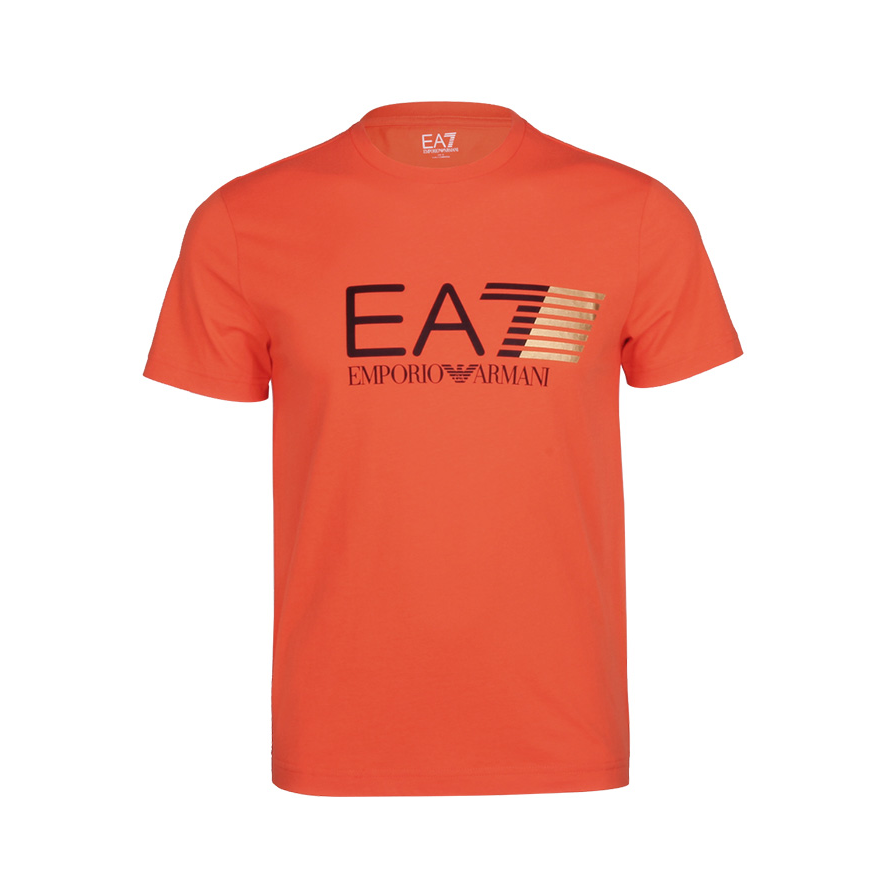 Armani 时尚印花圆领短袖T恤 PJ20Z3ZPT33