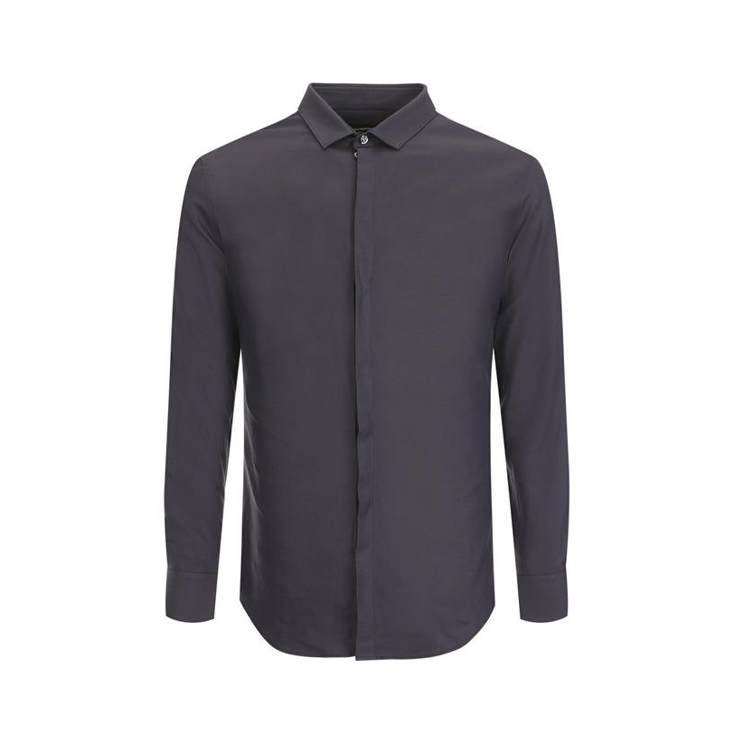 Armani 纯色休闲时尚长袖衬衫 11CC2T1137C922