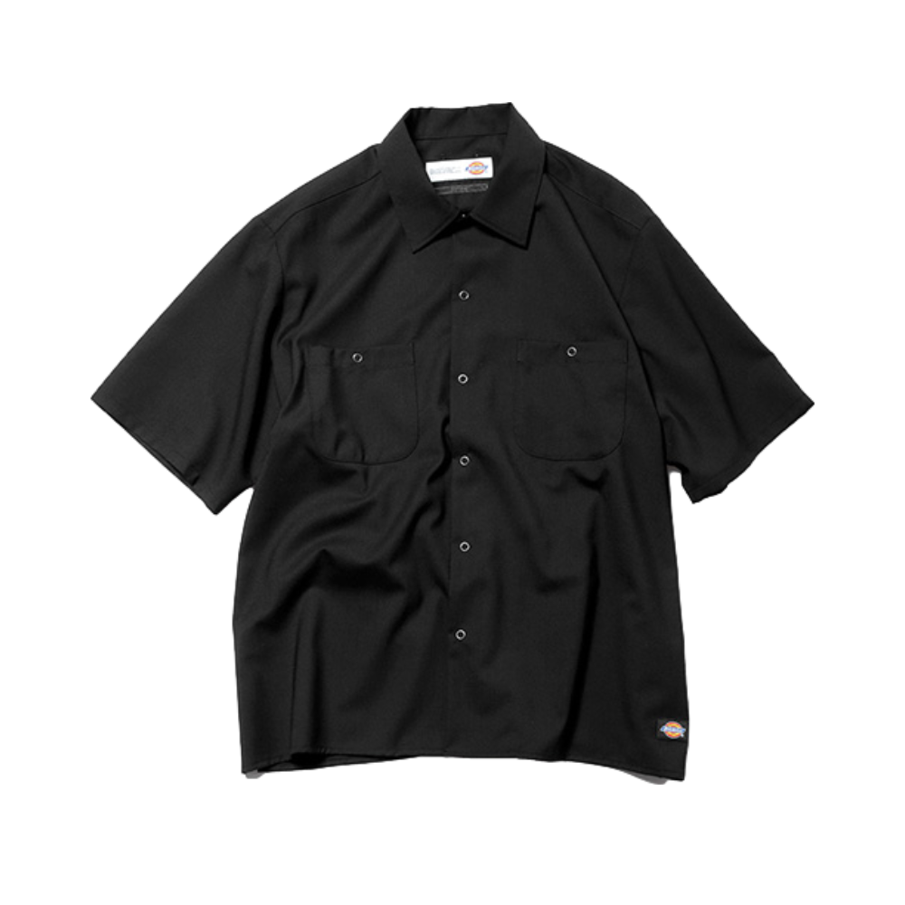 【侯明昊同款】Dickies x Sophnet 联名 七分袖立领衬衫 DK009071