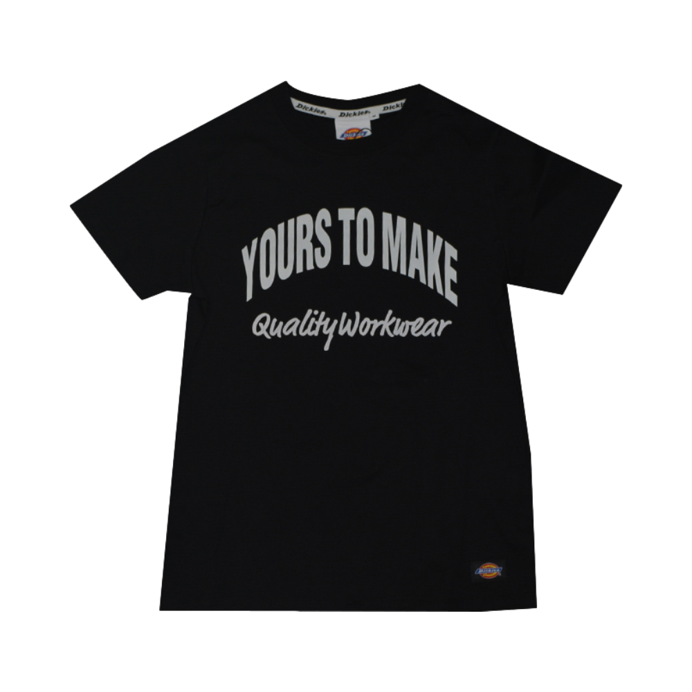 Dickies 修身休闲字母印花圆领短袖T恤 DK008824