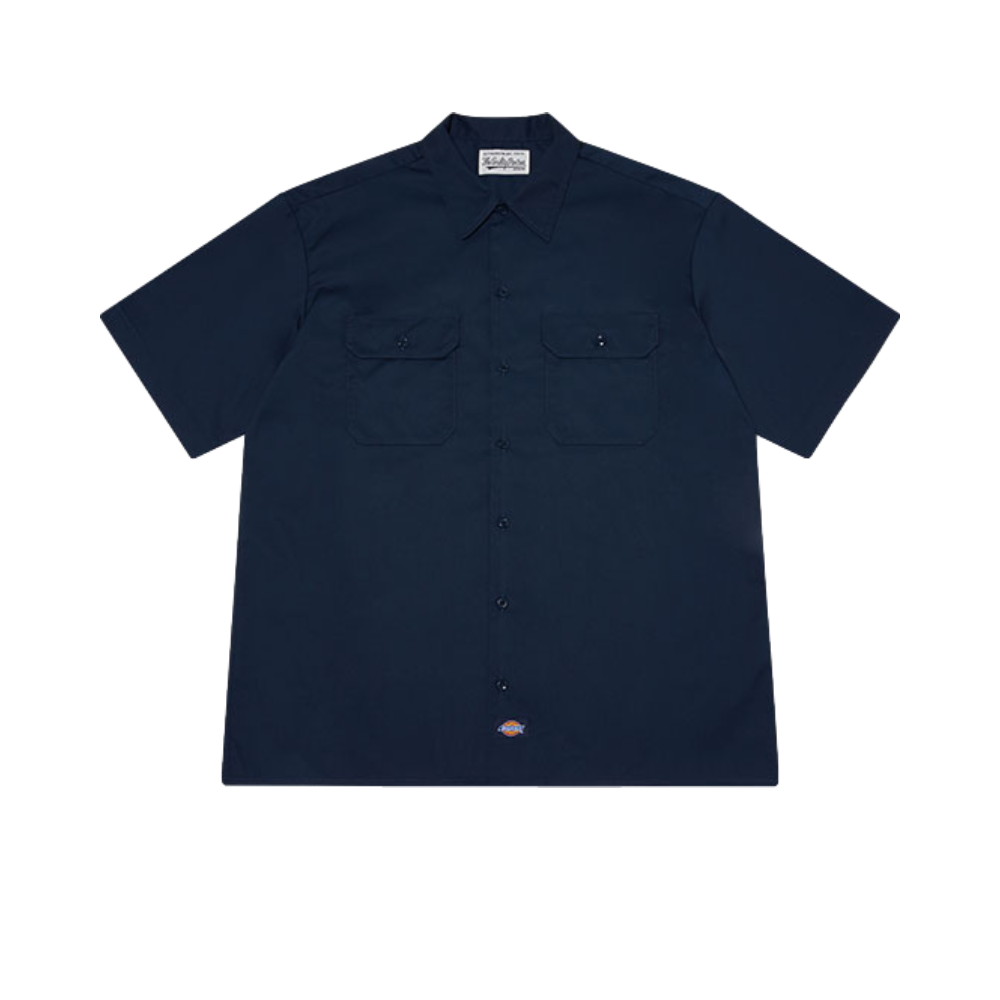 Dickies x Wacko Maria 联名立领短袖衬衫 男女同款 DK009147