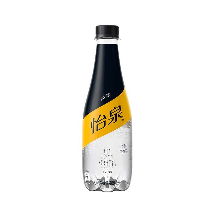 推荐商品：Schweppes/怡泉 无糖苏打水 400ml 瓶装零卡