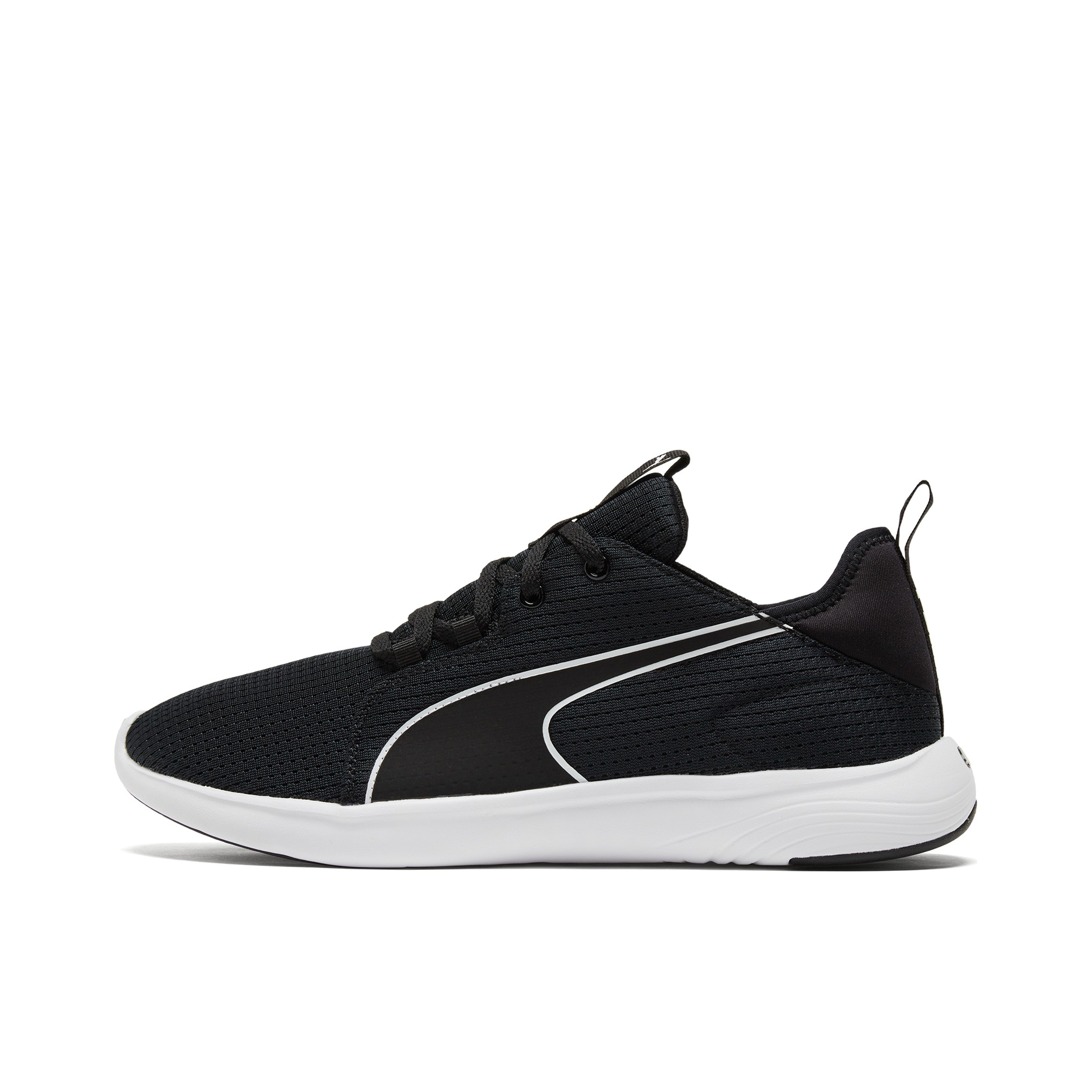 推荐商品：Puma/彪马 Softride Vital 网面透气 网布鞋面 缓震 耐磨 跑鞋 黑色/白色