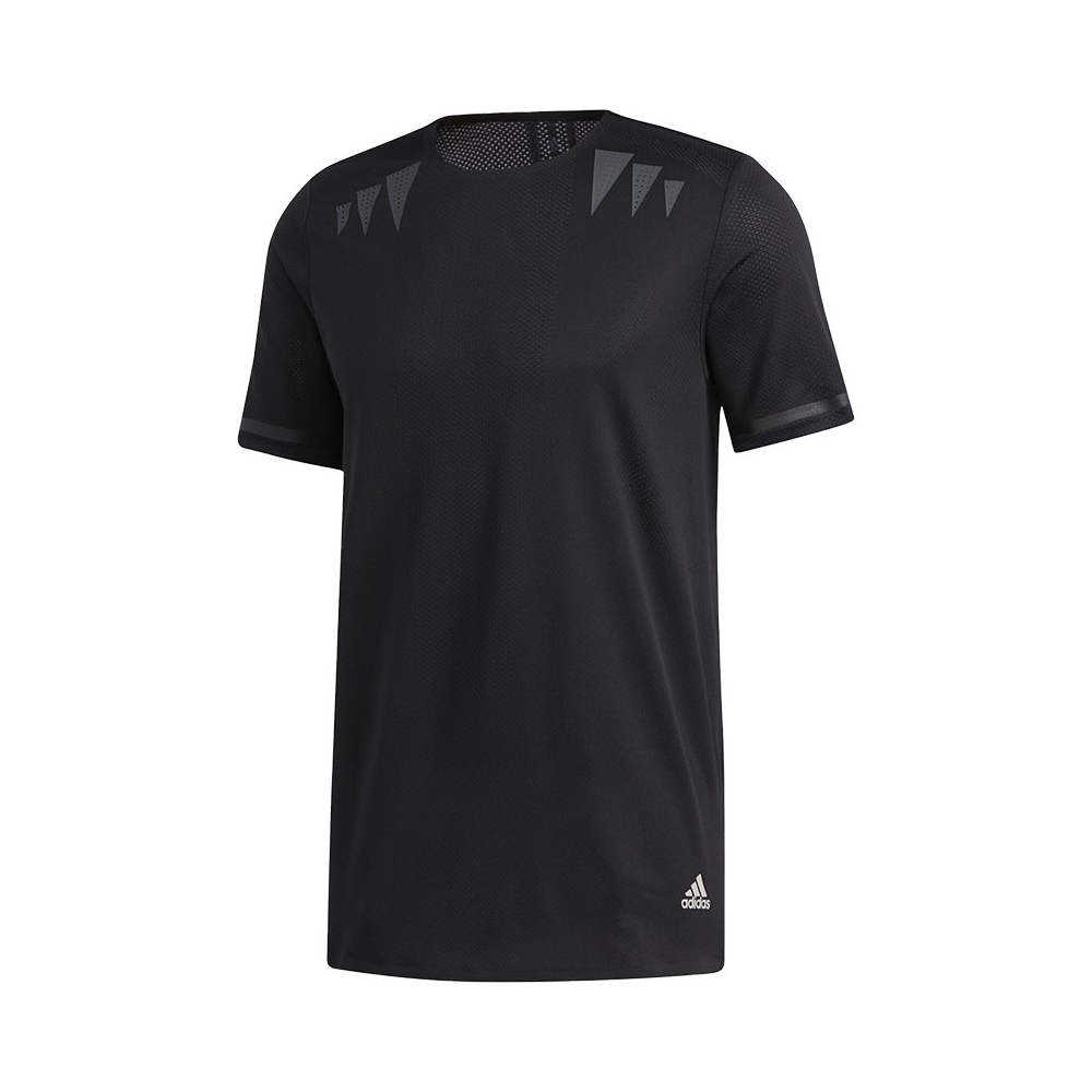 adidas 运动圆领透气短袖T恤 FT9162