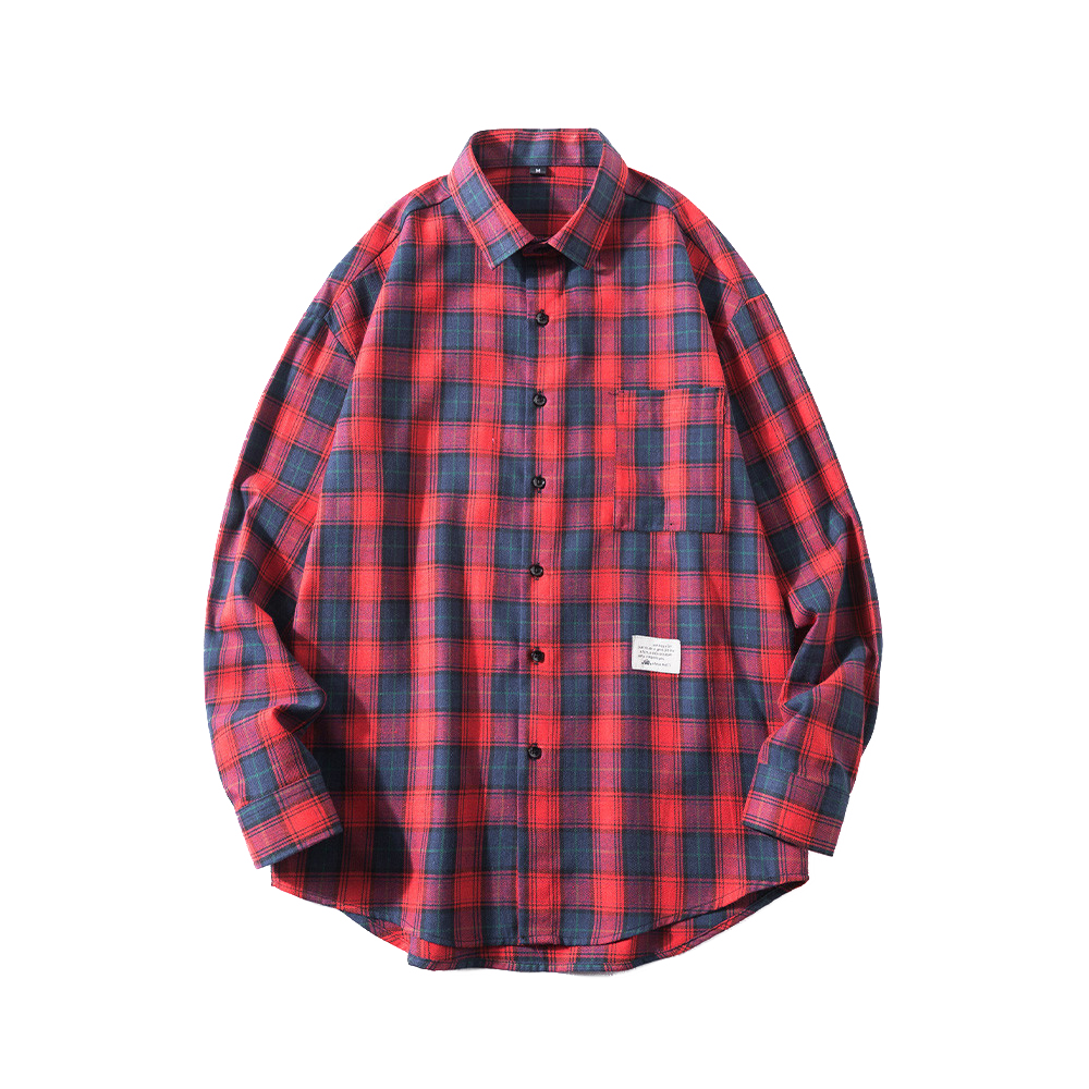 Jeanswest 百搭磨毛翻领衬衫 JY11131075