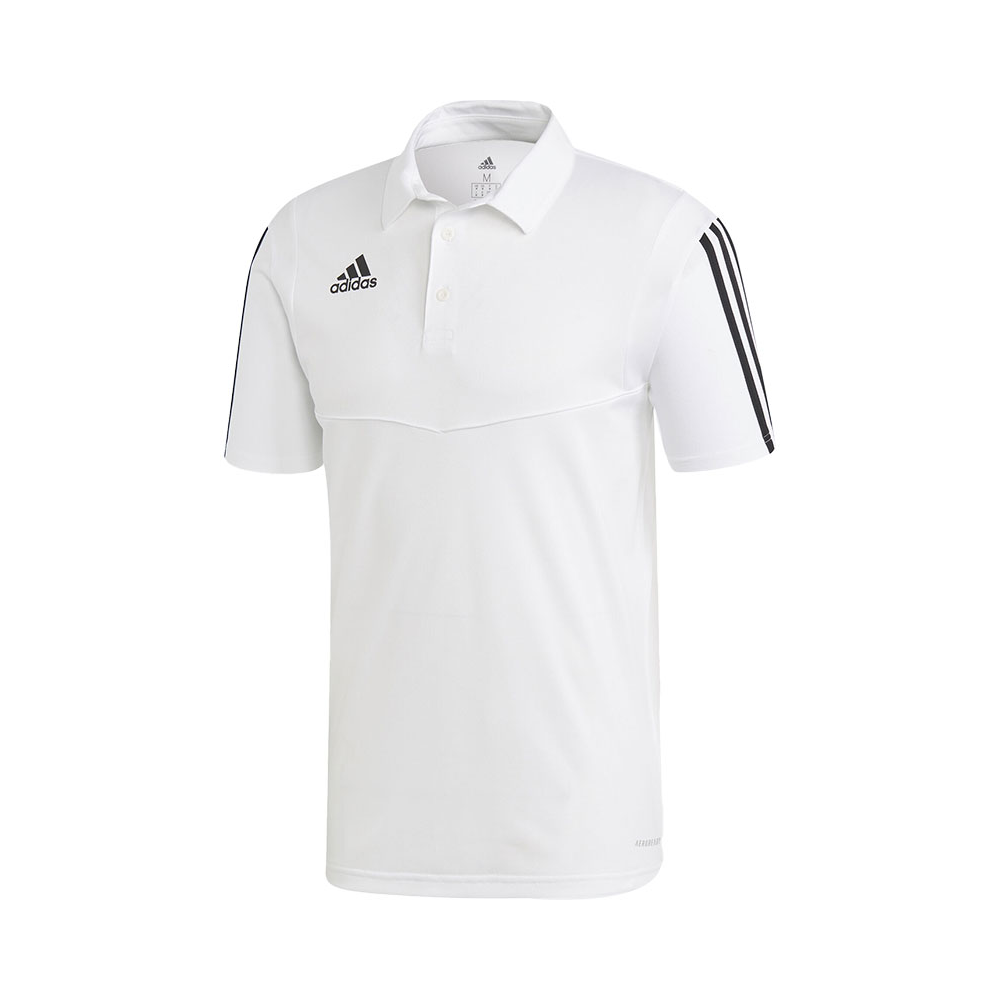 adidas 透气翻领运动休闲短袖T恤POLO衫 DT5412