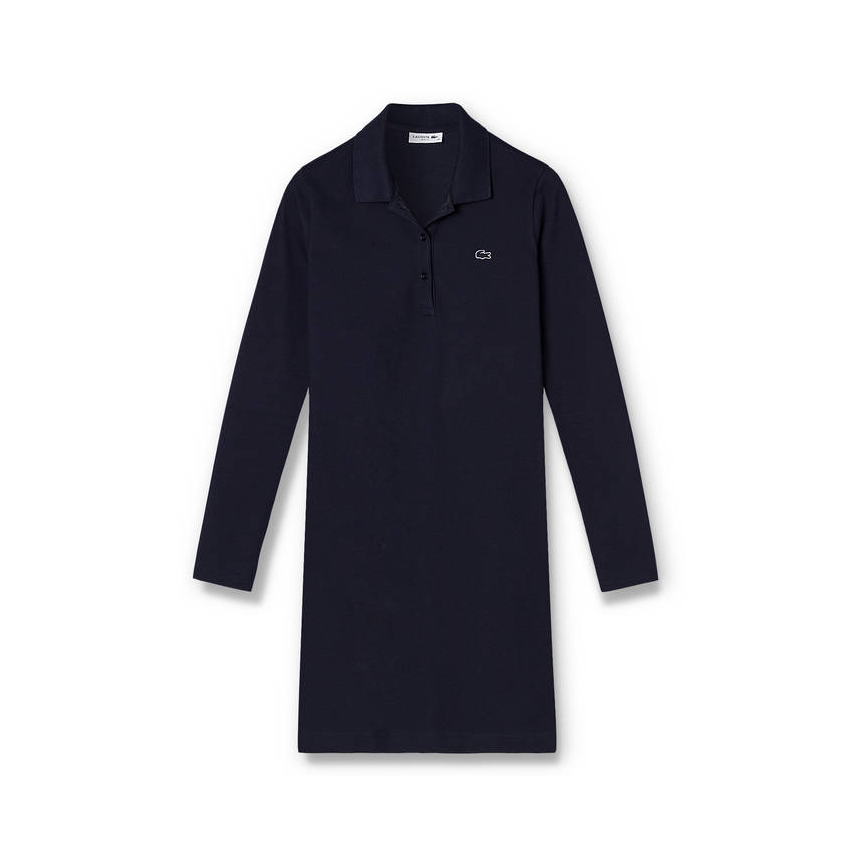 LACOSTE 女装简约修身连衣裙 EF0871K2