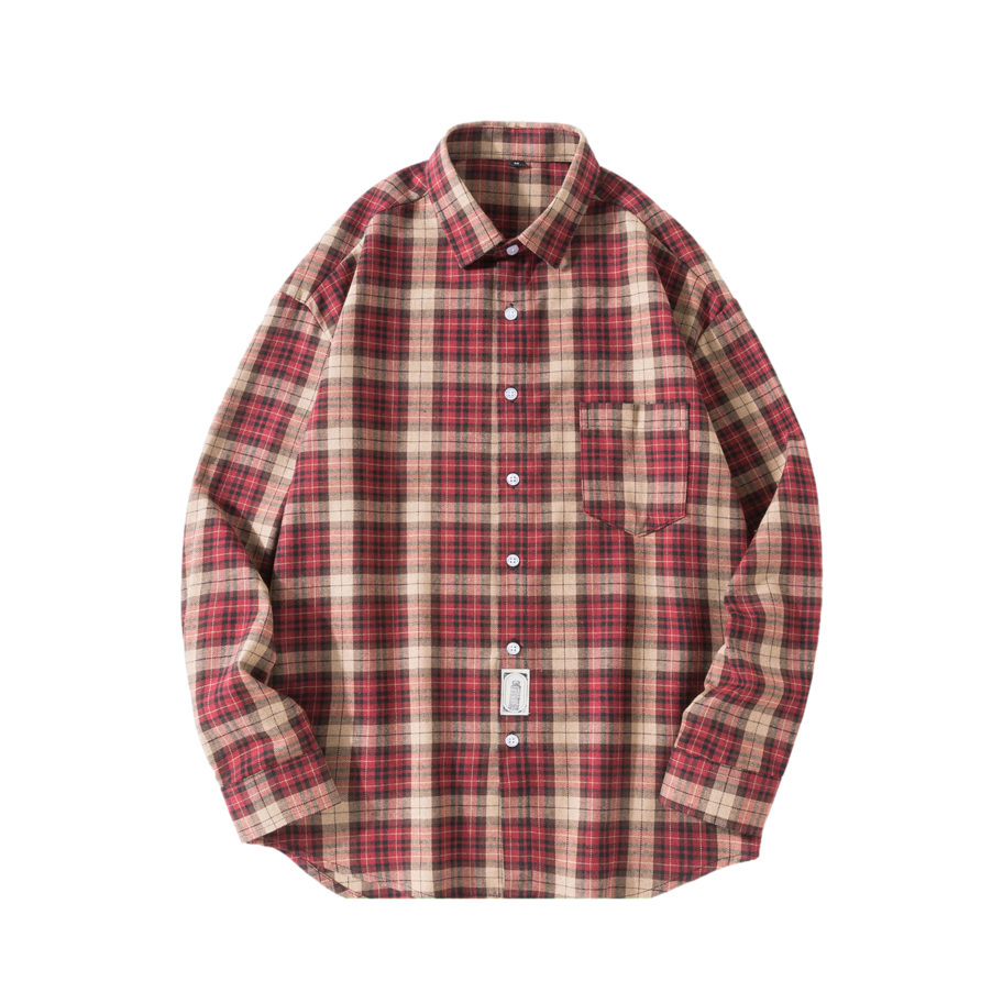 Jeanswest 格子潮流时尚衬衫 JY11131074