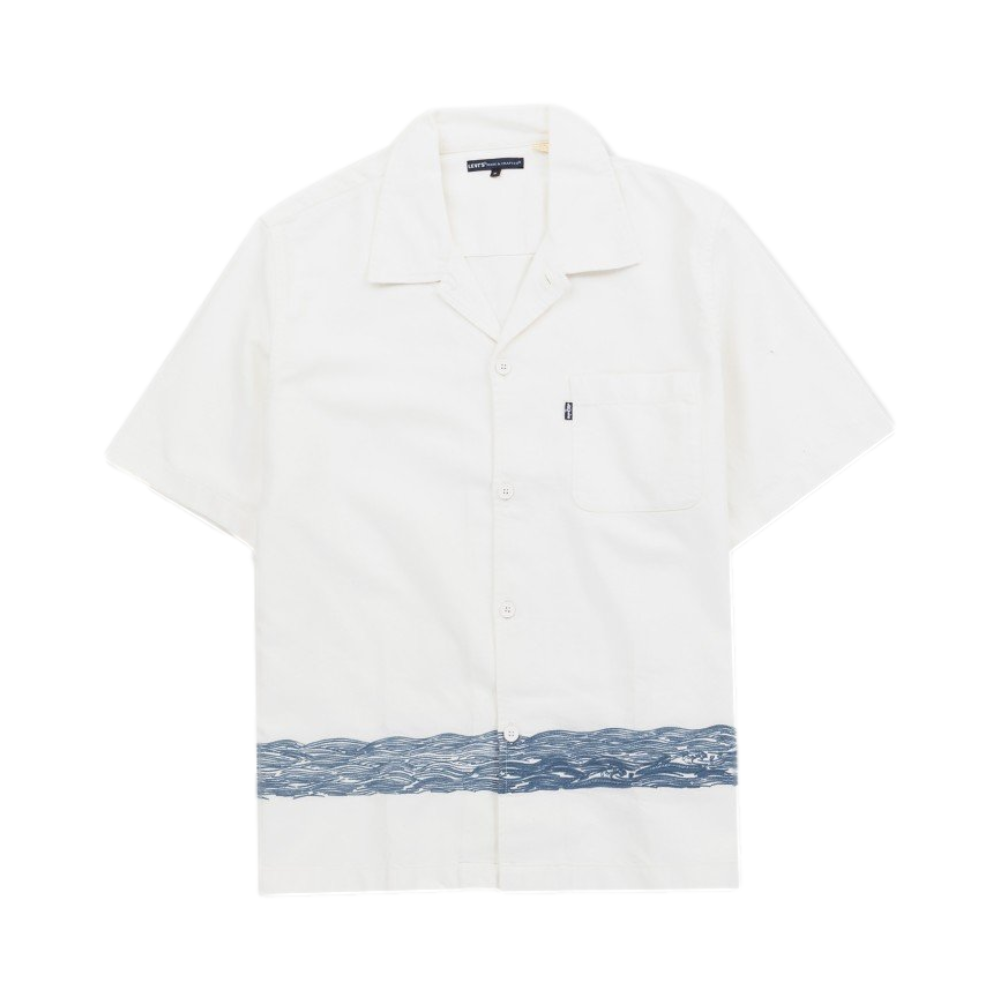 Levi's 时尚休闲短袖衬衫 男女同款 17551-0003