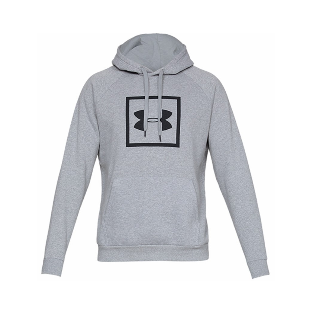 Under Armour Logo训练运动加绒保暖长袖套头连帽卫衣Rival 1329745