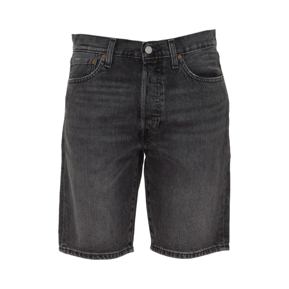 Levi's 休闲简约直筒牛仔短裤 36512-0087