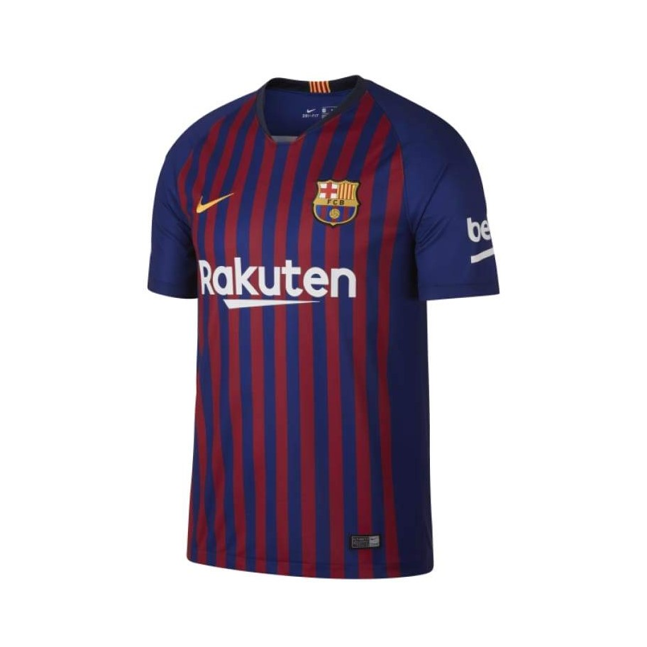 【梅西绝版】Nike 西甲巴塞罗那俱乐部 足球队球衣 18-19/Home/球迷版