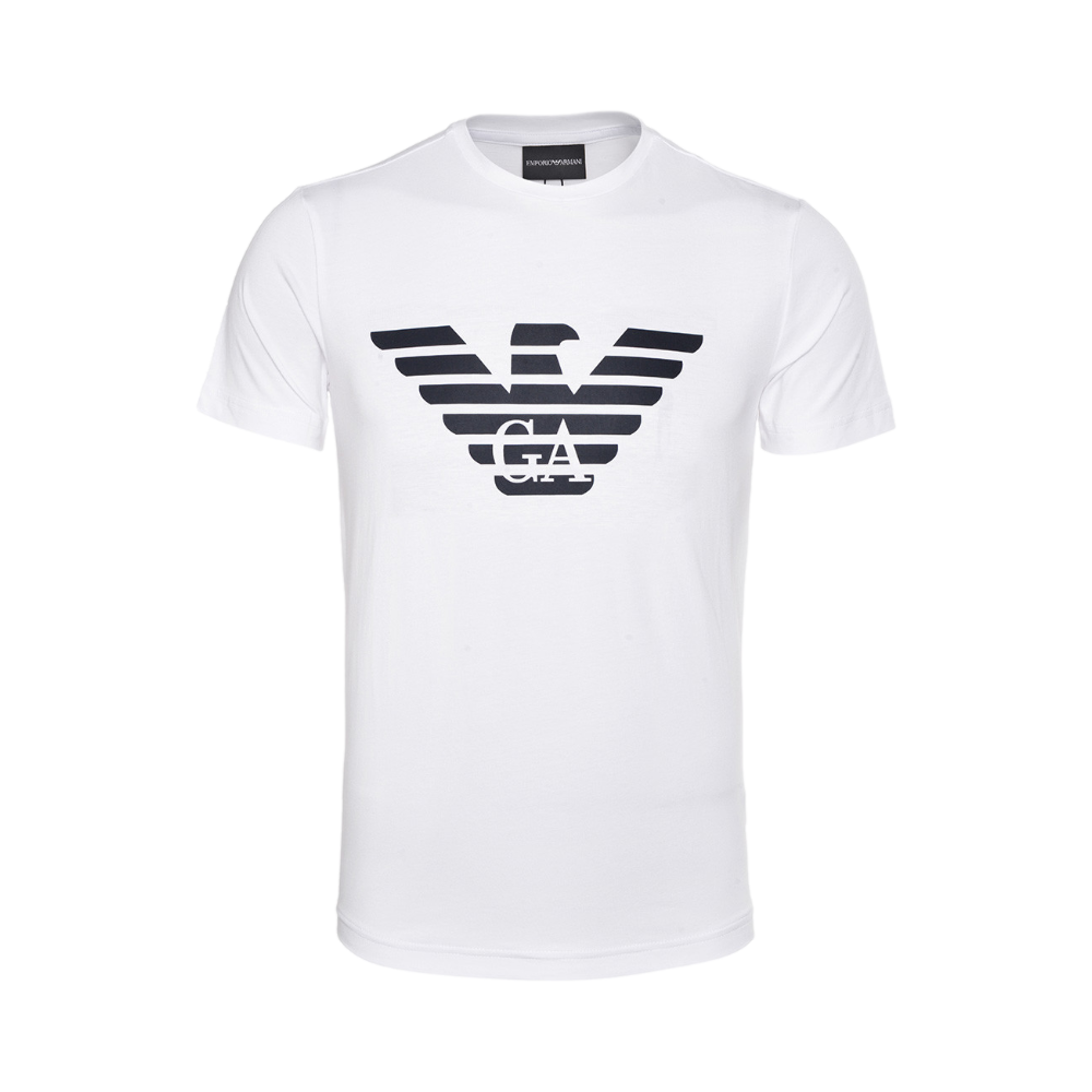 Armani Exchange 鹰标logo经典潮流圆领短袖T恤 99111
