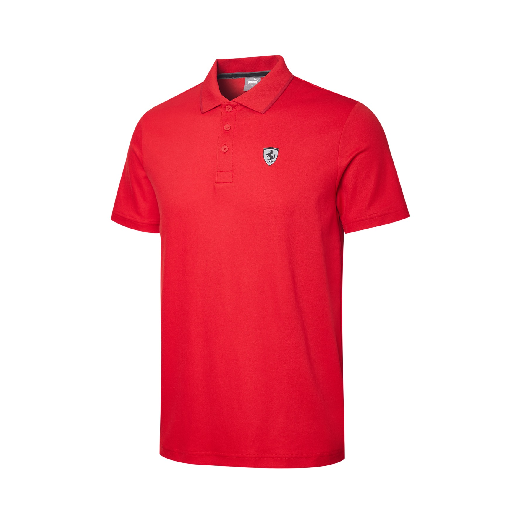 【法拉利系列】Puma FERRARI法拉利赛车透气翻领短袖Polo衫 596124