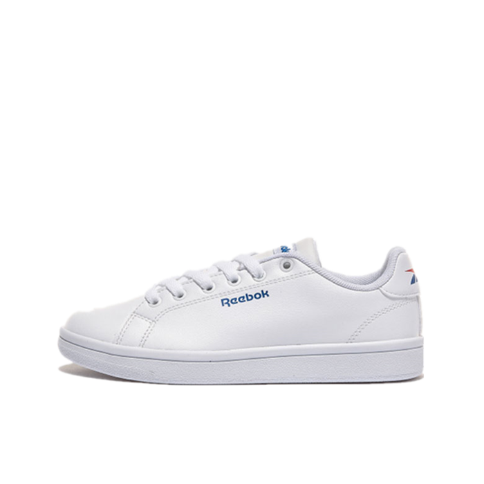 推荐商品：Reebok/锐步 Court Series 1 防滑减震 包裹性 板鞋 白色/蓝色