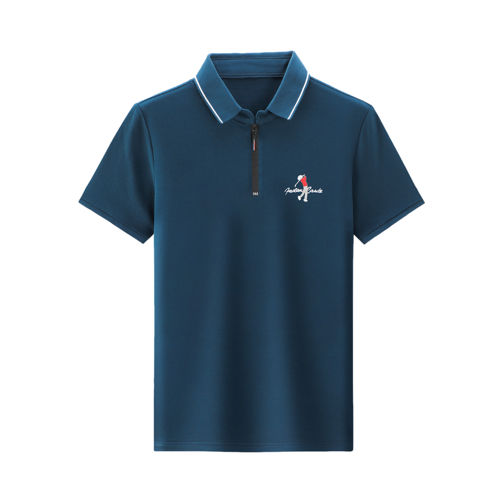 Lavico 经典人标刺绣短袖polo衫 LX1DP210956