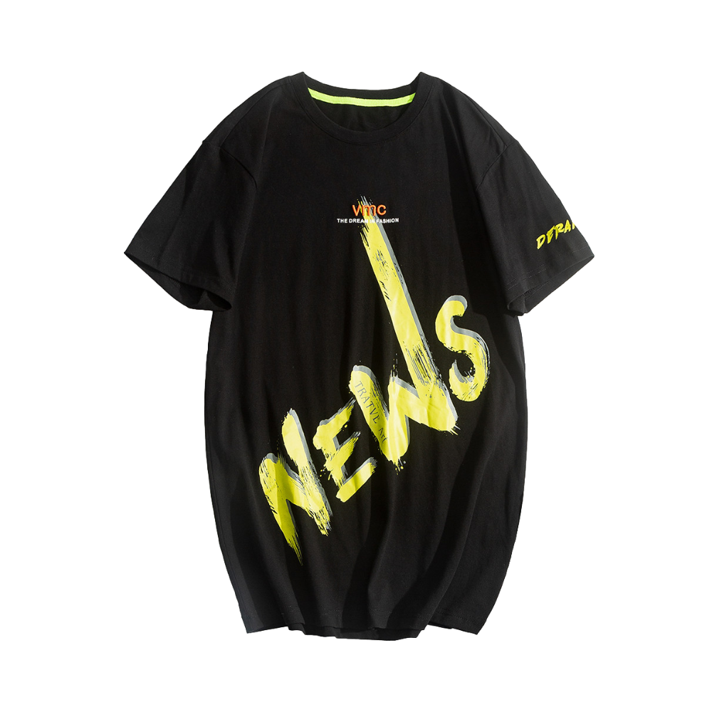 真维斯 纯棉舒适字母印花短袖t恤 JY12173546