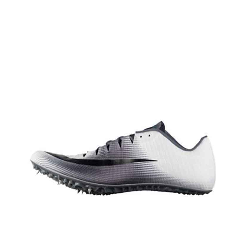 推荐商品：【苏炳添同款】 Nike Zoom Ja Fly 3 跑鞋 碳板田径竞速短跑防滑耐磨舒适减震包裹性织物马拉松 白色/紫黑