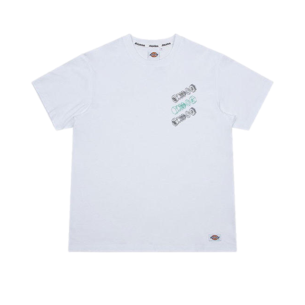 Dickies 字母印花绣花休闲纯棉圆领短袖T恤 DK008764