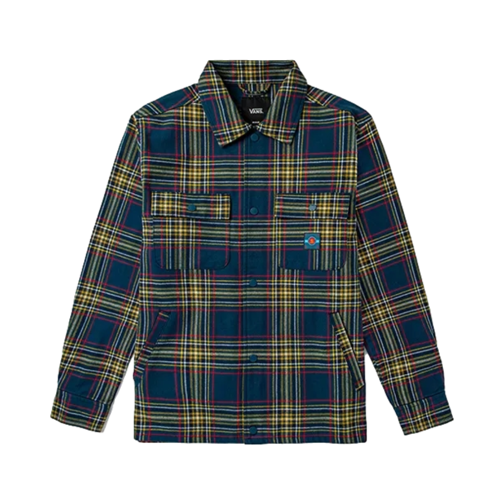 Vans 海盗鹦鹉印花翻领外套夹克 VN0A54JHZ6Z