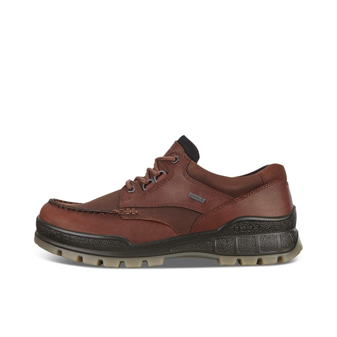 推荐商品：ECCO/爱步 Track 25 Low GORE-TEX 真皮 防水防滑 耐磨耐穿 登山 运动 户外鞋徒步鞋 8317145 棕色