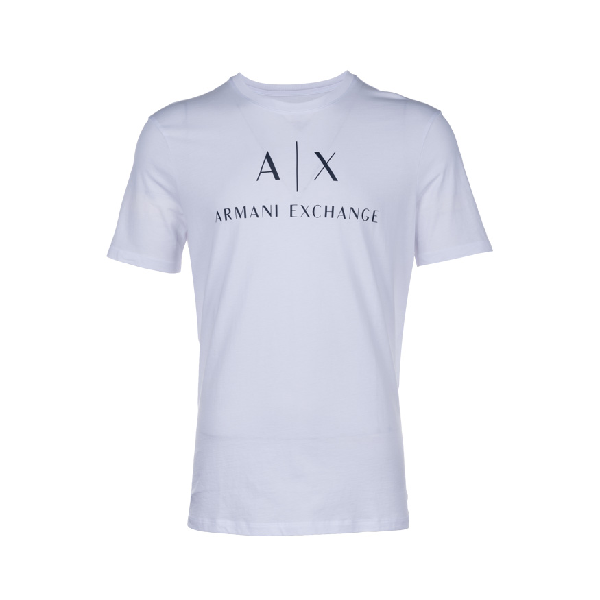 EMPORIO ARMANI LOGO修身圆领短袖T恤 男女同款 98270-05247