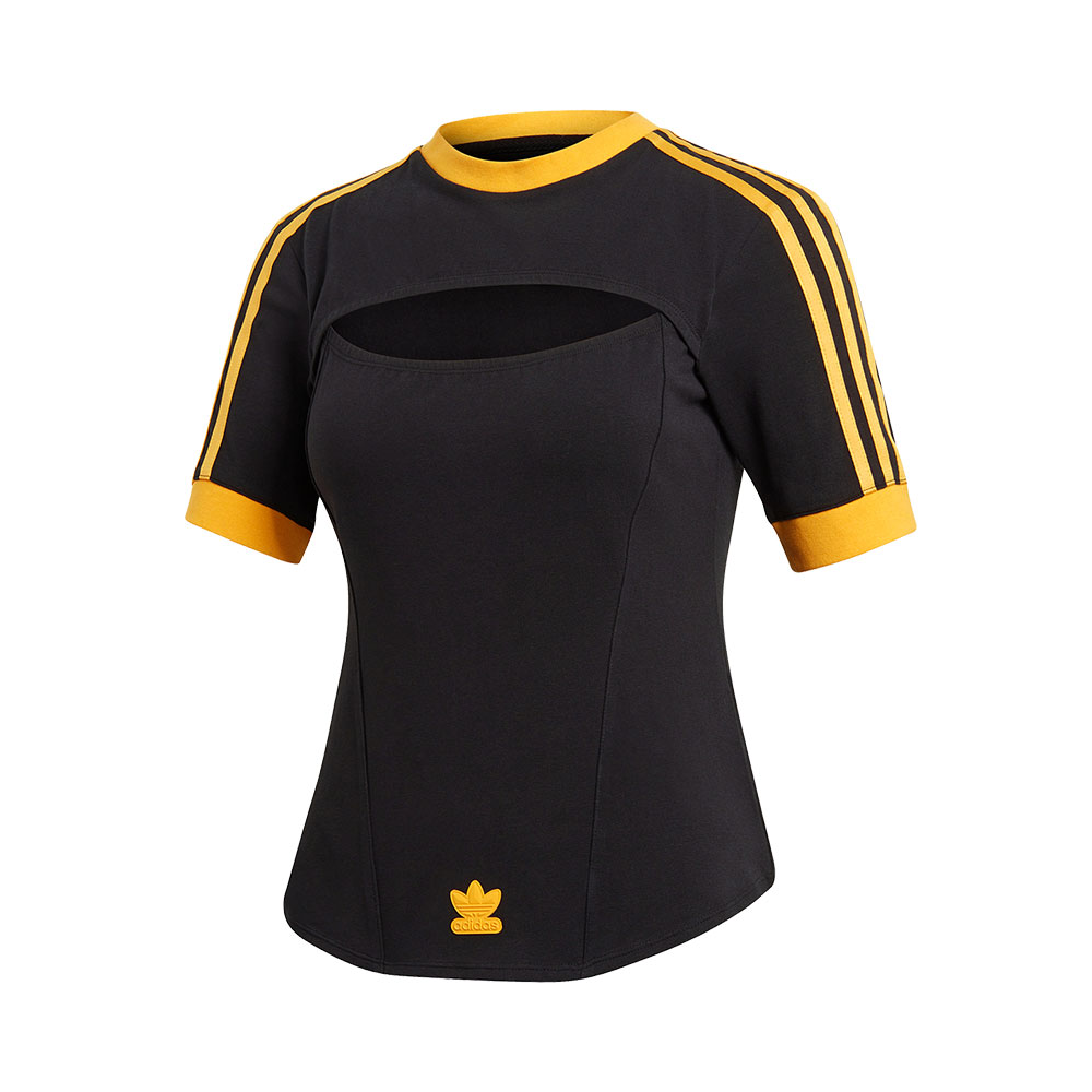 adidas Originals 休闲运动透气短袖T恤 女装 GL7758