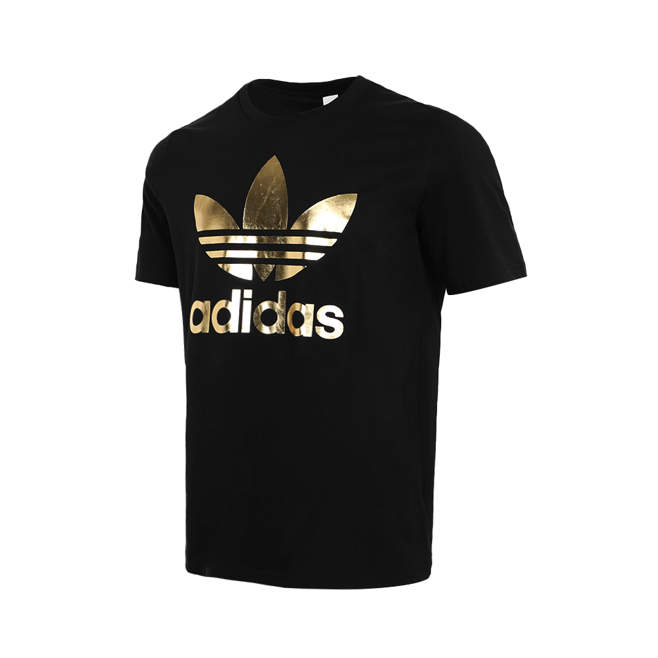 adidas Originals 三叶草休闲圆领短袖T恤 GM3268