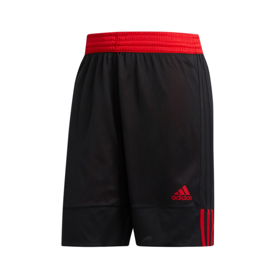 adidas 三条纹两面穿篮球锻炼健身运动短裤 DY6596