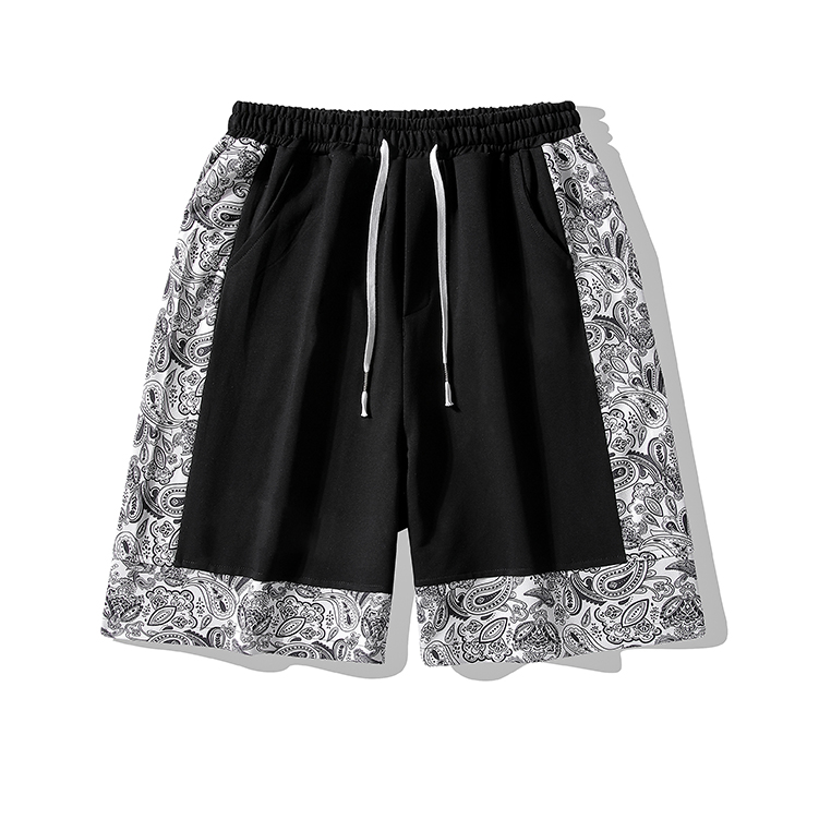 CHARLES JANG'S HAPPY HEART/查尔斯桃心 直筒休闲短裤 男女同款