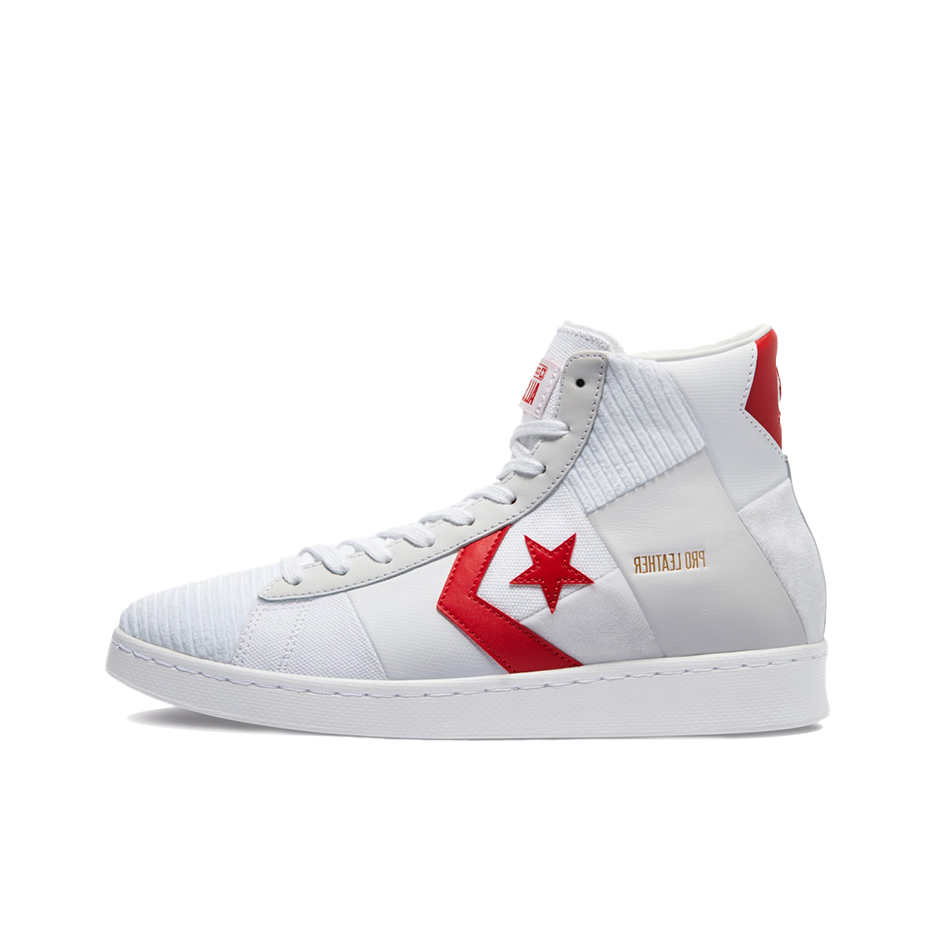 推荐商品：Converse/匡威 Pro Leather 复古 经典 防滑耐磨 运动 减震 板鞋 白红黄