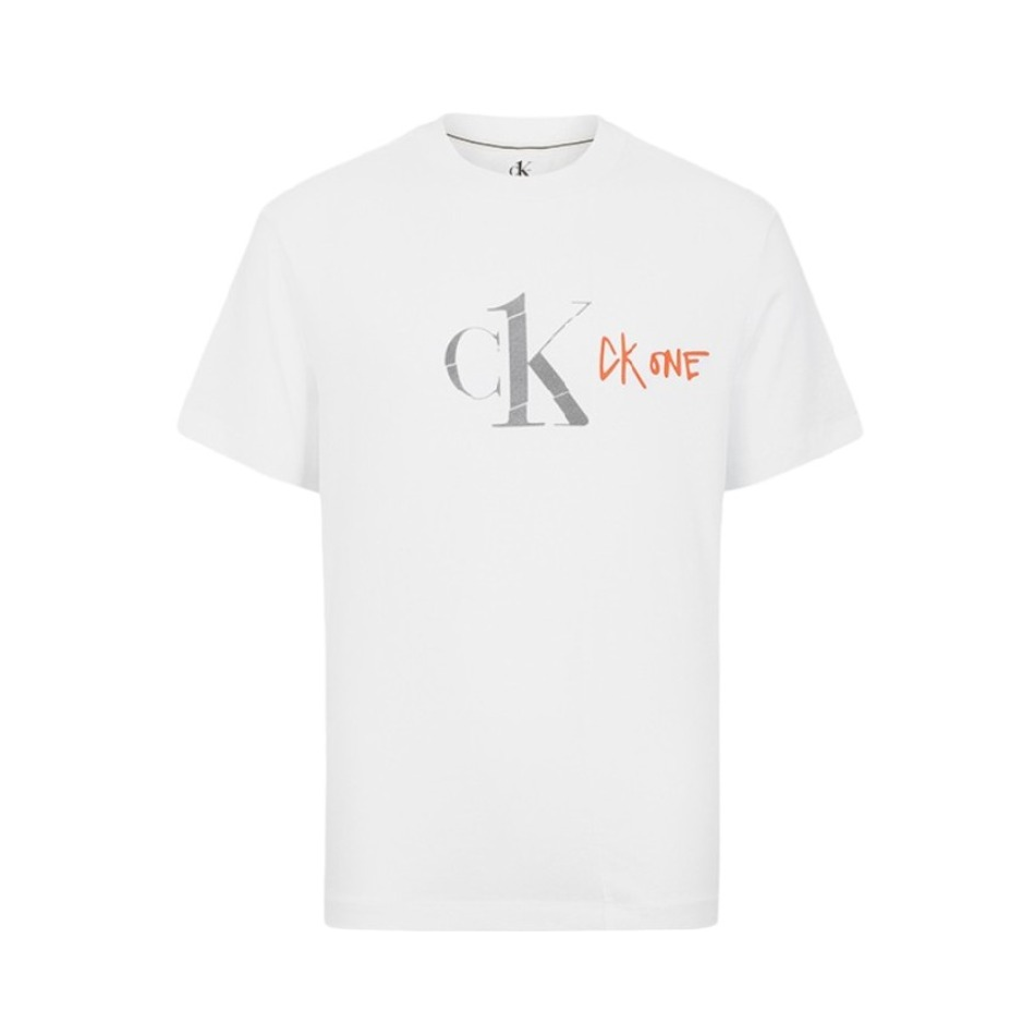 Calvin Klein AW20 纯棉撞色短袖T恤 J318131