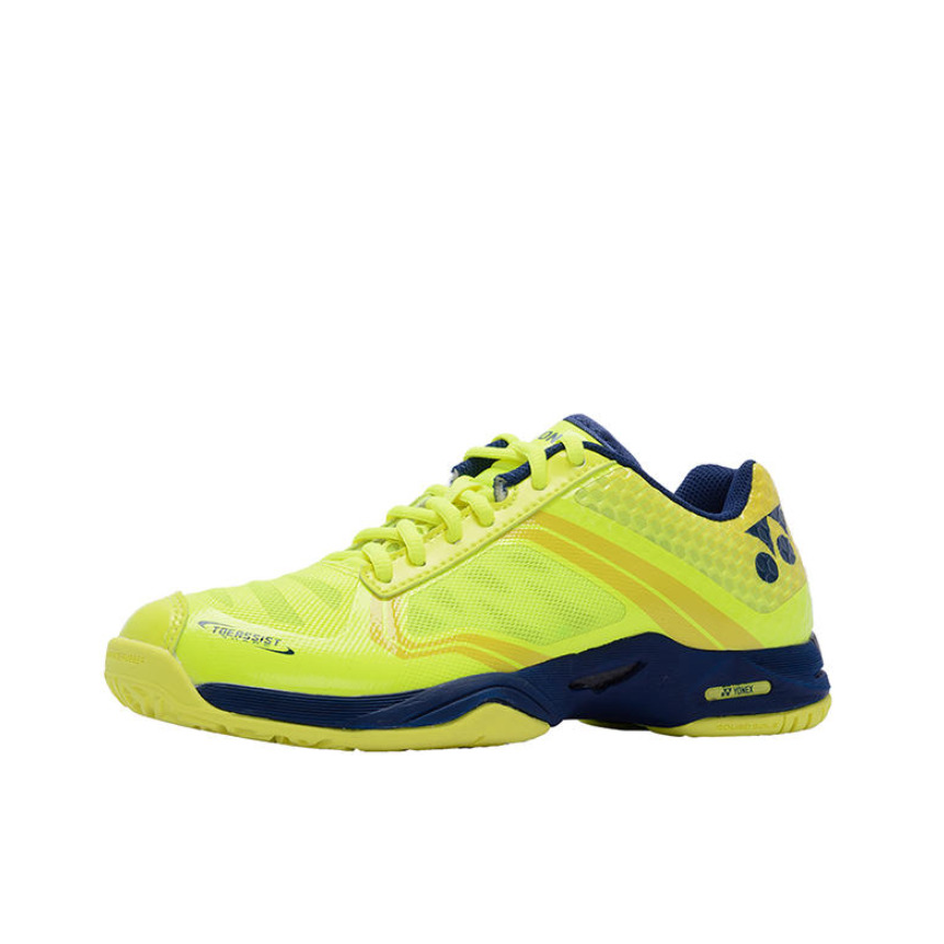 推荐商品：YONEX/尤尼克斯 Power Cushion Aerusdash 超轻系列 耐磨减震 专业低帮 羽毛球鞋 黄色/藏青