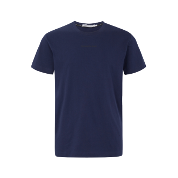 Calvin Klein 透气中性印花圆领纯棉情侣短袖T恤 J319634