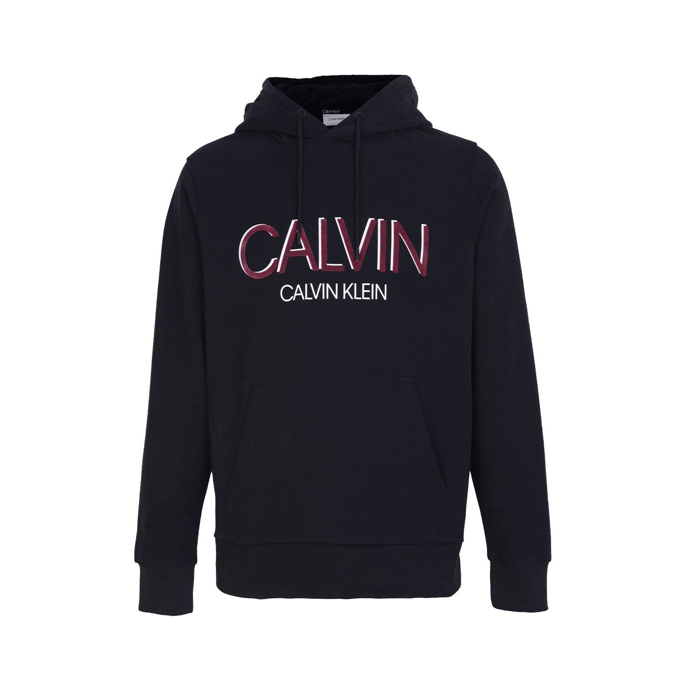 Calvin Klein 男士休闲logo印花连帽卫衣 98515