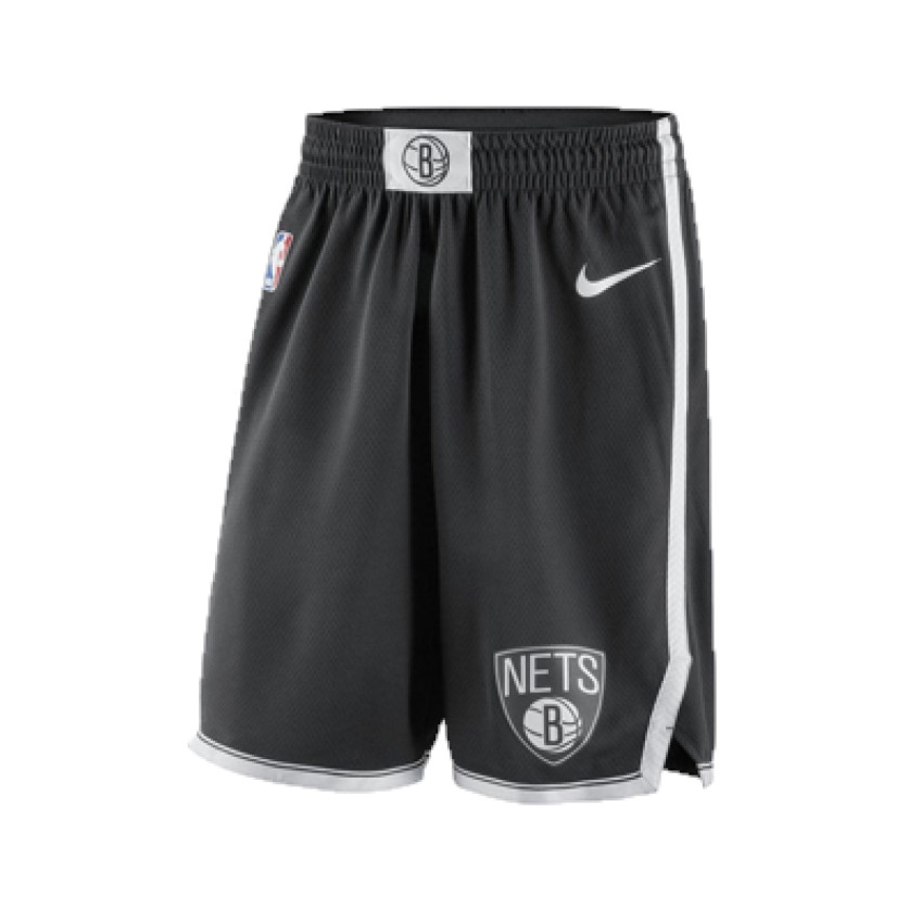 Nike ICON EDITION 新泽西篮网队(SW)球队限定篮球运动短裤 866777 黑